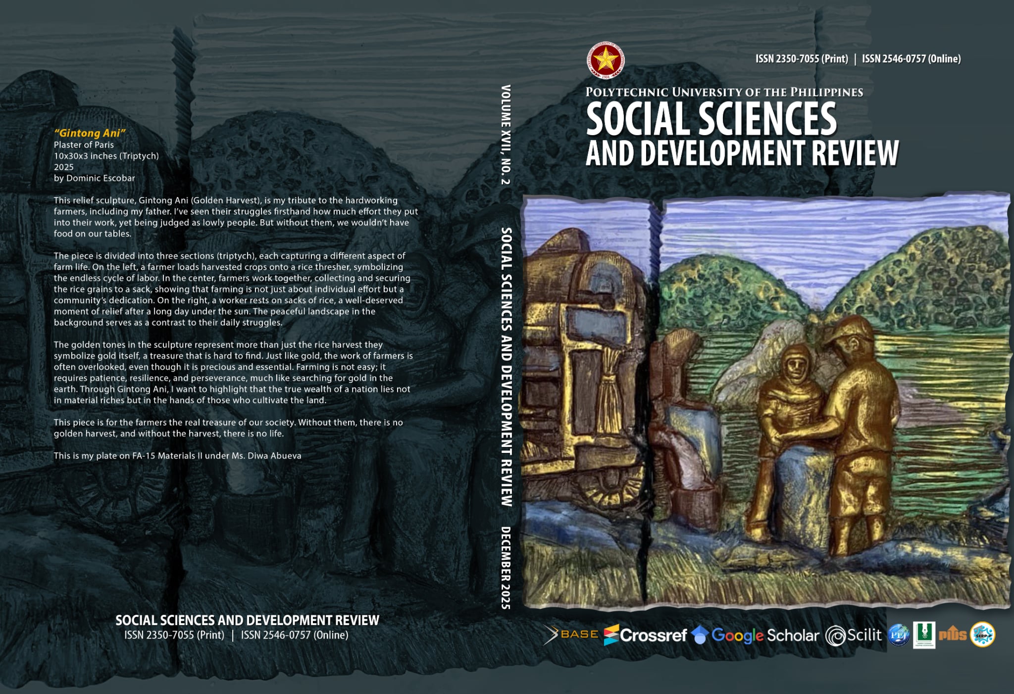 					View Vol. 17 No. 2 (2025): Social Sciences and Development Review
				