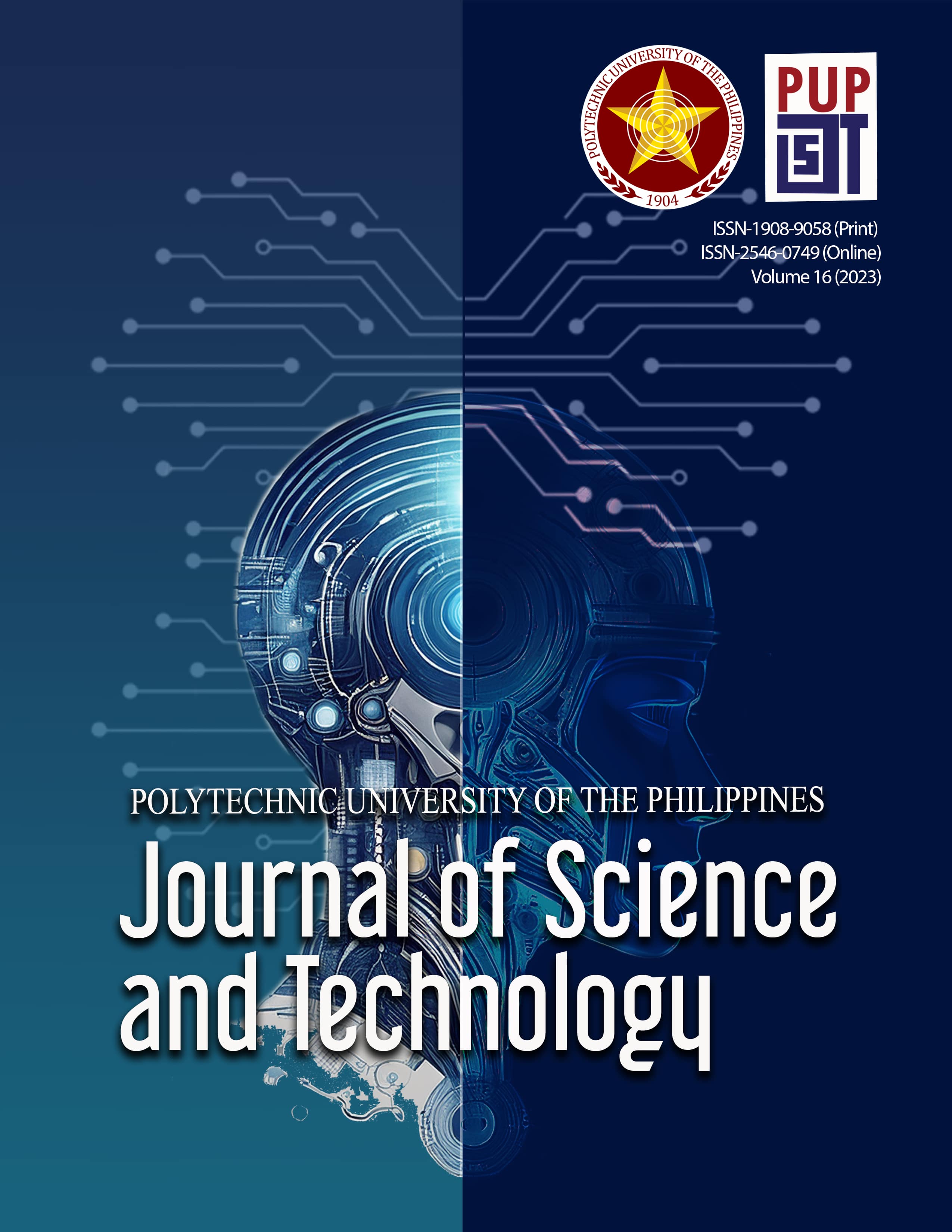 					View Vol. 16 (2023): PUP Journal of Science and Technology
				